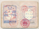 Delcampe - FRANCE - Passeport Voyageur Marseillais Entièrement Rempli De Visas Chinois + Hong-Kong, Bangkok... Fiscaux 150F/200F - Covers & Documents