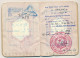 Delcampe - FRANCE - Passeport Voyageur Marseillais Entièrement Rempli De Visas Chinois + Hong-Kong, Bangkok... Fiscaux 150F/200F - Lettres & Documents