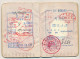 Delcampe - FRANCE - Passeport Voyageur Marseillais Entièrement Rempli De Visas Chinois + Hong-Kong, Bangkok... Fiscaux 150F/200F - Briefe U. Dokumente