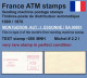 France MONTGERON ATM 2.2 I / Test Stamp 000 MNH / LSA Distributeurs Automatenmarken Vending Machine Safaa-Satas - 1969 Montgeron – White Paper – Frama/Satas