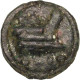 Monnaie, Triens, 225-217 BC, Rome, Rare, TB+, Bronze, Crawford:35/3a - République (-280 à -27)