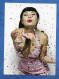 CPM Pin Up Sexy Avec Tatouage Soufflant Des Confettis - Carte Publicitaire IKEA - Free Card - Pin-Ups