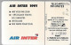 CARTE-PRIVEE-02/91-D590-50U-SO3-AIR INTER 2-N° Lot A113502-Utilisé-TBE - Privées