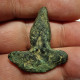 Ancient Bronze Celtic Warrior Amulet, Circa 3rd Century BC. - Arqueología