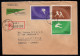 POLOGNE - POLSKA - LODZ - JEUX OLYMPIQUES / 1961 LETTRE RECOMMANDEE POUR STRASBOURG (ref LE3235) - Covers & Documents