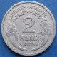 FRANCE - 2 Francs 1945 KM# 886a.1 De Gaulle Provisional Government (1944-1947) - Edelweiss Coins - 2 Francs