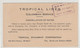 US Army Slogan Pmk On Tropical Lines Pre-printed Postal Stationery Postcard Posted 1920 New York Pmk B230820 - 1901-20