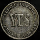 SCARCE/RARE Grande-Bretagne/United Kingdom, ALFRED DUNHILL COLLECTOR DECISION COIN: YES / YES, Argent (Silver), SUP (AU) - Profesionales/De Sociedad