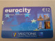 NETHERLANDS /  PREPAID /   VECTONE /EUROCITY / FAMOUS STATUE    € 12,- USED  ** 15279** - Private