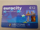 NETHERLANDS /  PREPAID /  VECTONE/ EUROCITY / FAMOUS STATUE   /  € 12,-/  USED  ** 15291** - Private