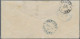 China: 1892 (Sept 23) Cover (opened For Display) From Peking To Brussels, Prepai - 1912-1949 Republiek