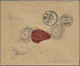 China: 1915, Registered Cover Addressed To Stjördalen, Norway Bearing Two Junk F - Cartas & Documentos