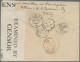 China: 1915, Registered Cover Addressed To Rjukan, Norway Bearing Junk Second Pe - Lettres & Documents