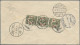China: 1923/35, Early Airmail Cover Addressed To Sweden Bearing Three Junk Secon - Cartas & Documentos