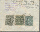 China: 1942/45, Very Small Airmail Cover Addressed To Banbury, England Bearing S - Cartas & Documentos
