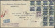 China: 1949, Heavy Registered Airmail Cover Of The Royal Norwegian Consulate Gen - Brieven En Documenten