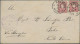 China - Incomming Mail: 1886 (Aug 8) Cover From Germany To Taku Franked By 'Pfen - Sonstige & Ohne Zuordnung