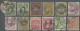 Delcampe - China-Taiwan: 1899/1930 (ca.), 2 S. Olive Fuji Tied "TAIHOKU TAIWAN JAPAN 26.10. - Lettres & Documents