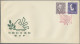 Delcampe - China (PRC): 1958/62, Unaddressed Cached Official FDC (5) Of Issues S23, S34 (tw - Covers & Documents