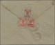 Dubai: 1948, PAKISTAN Used In Dubai: Air Mail Cover To Bombay, Franked On Revers - Dubai