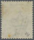 Hong Kong: 1865 QV 96c. Olive-bistre, Wmk Crown CC, Used With Blue Numeral "B62" - Other & Unclassified
