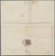 India -  Pre Adhesives  / Stampless Covers: 1837 SAUGOR: Letter From Calcutta To - ...-1852 Vorphilatelie