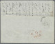 India -  Pre Adhesives  / Stampless Covers: 1845/1853 MANGALORE: Pair Of Letters - ...-1852 Prephilately