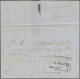 India -  Pre Adhesives  / Stampless Covers: 1845/1853 MANGALORE: Pair Of Letters - ...-1852 Prephilately