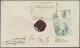 India -  Pre Adhesives  / Stampless Covers: 1846 UMBALLAH: Pair Of Covers (plus - ...-1852 Prephilately