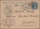 India  - Used Abroad - Iraq: 1906 Commercially Used Indian Postal Stationery Car - Irak