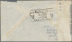 India  - Used Abroad: 1945 Censored Airmail Cover Sent From SHARJAH To Karachi, - Yémen