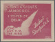 India - Rocket Mail: 1937 (2 Feb.) "ALL INDIA SCOUTS JAMBOREE/DELHI 1937": Cover - Sonstige & Ohne Zuordnung