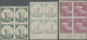 Japan: 1946, 15 S. Maejima Wmkd. Sideways Resp. Mirror Offset On Reverse, Two Bl - Other & Unclassified