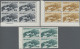 Delcampe - Japan: 1952/61, Group Of Airmail Stamps, Mint Never Hinged MNH: Tateyama No Zero - Other & Unclassified