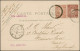 Japanese Post In Corea: 1899, Kiku 1 S., 3 S. Tied Japanese Native Style Type "K - Franchise Militaire