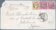 Japan: 1863/74, France, Two Covers: Napoleon 80 C. Pmkd. GC "2240" On Folded Env - Other & Unclassified