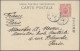 Korea: 1900, Ewha 4 C. Red Tied "SEOUL 21 MAI 05" To Ppc ("(21) Korean Buddhist - Korea (...-1945)