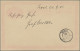 Krorea - Postal Stationary: 1901, UPU Card 4 Ch. Brown Canc. "SEOUL 24 SEPT 01" - Corée (...-1945)