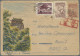 North Korea - Postal Stationery: 1957/58, Illustrated Stationery Envelopes (2) W - Korea, North