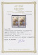 Laos: 1985 'Crafts' 50k. Horizontal Pair, The Left Stamp With Ovpt. ERROR "1895" - Laos