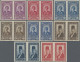 Syria: 1934, 10th Anniversary Of Republic, Surface Mail Stamps 0.10pi.-100pi., C - Syrië