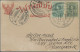 Thailand: 1923 Special Air Mail Roi-Ed To Bangkok: P/s Card 3s. Green Uprated Si - Thaïlande