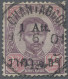 Thailand - Post Marks: 1887/1894 Provisional 1a. On 12a. Used With Superb Strike - Thailand