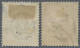 Thailand - Post Marks: 1887 4a. And 8a. Both Used With NAKONSAWAN Native C.d.s., - Thailand