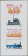 Delcampe - Thematics: Railway: 1980, Zaire. Lot Contains 2 Progressives For Each Stamp Of T - Eisenbahnen