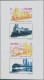 Delcampe - Thematics: Railway: 1980, Zaire. Lot Contains 2 Progressives For Each Stamp Of T - Eisenbahnen