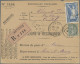 Delcampe - Thematics: Olympic Games: 1924, Olympic Games Paris, Four Receipts For Registere - Sonstige & Ohne Zuordnung