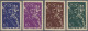 Thematics: Olympic Games: 1944. Olympics (cancelled). Woldenberg. Lot Of 4 Olymp - Other & Unclassified