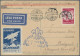 Thematics: Scouts: 1933, Hungary, Gödöllö Jamboree, Three Airmail Cards 2.+12.+1 - Andere & Zonder Classificatie