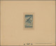 Fezzan: 1948, Airmails, 100 Fr Red And 200 Fr Blue As Epreuves De Luxe From The - Brieven En Documenten